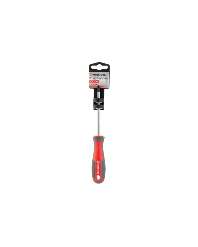 Викрутка Intertool - PZ1 x 100 мм Pro (VT-3332)