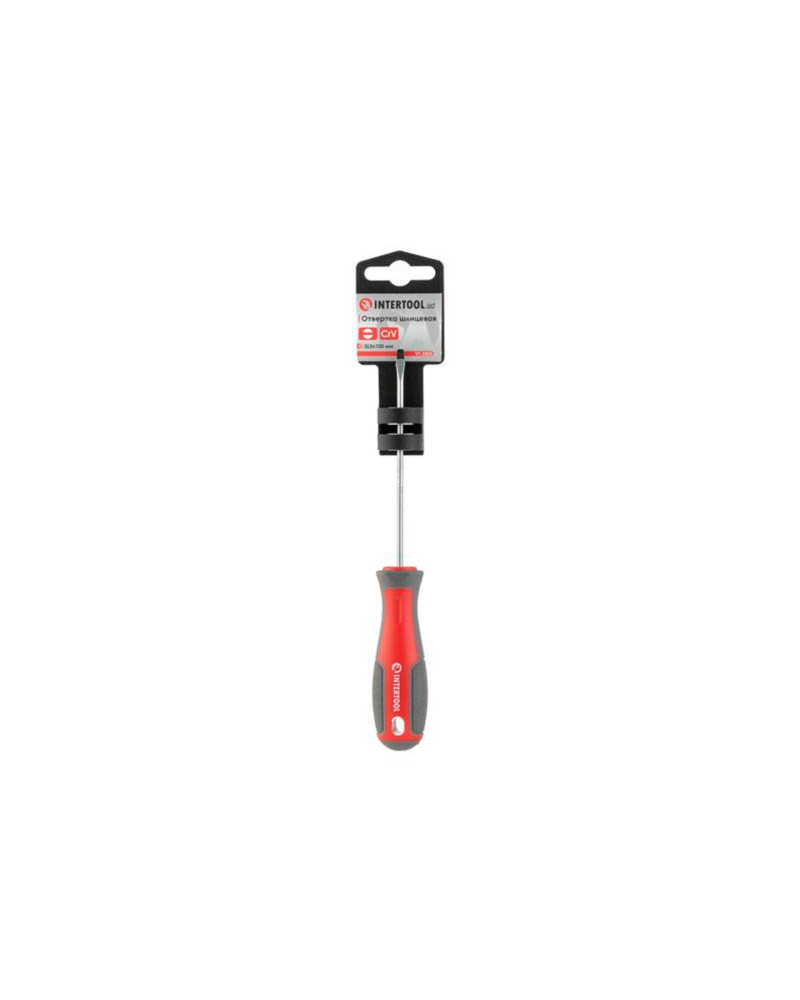 Викрутка Intertool - SL3 x 100 мм Pro (VT-3302)