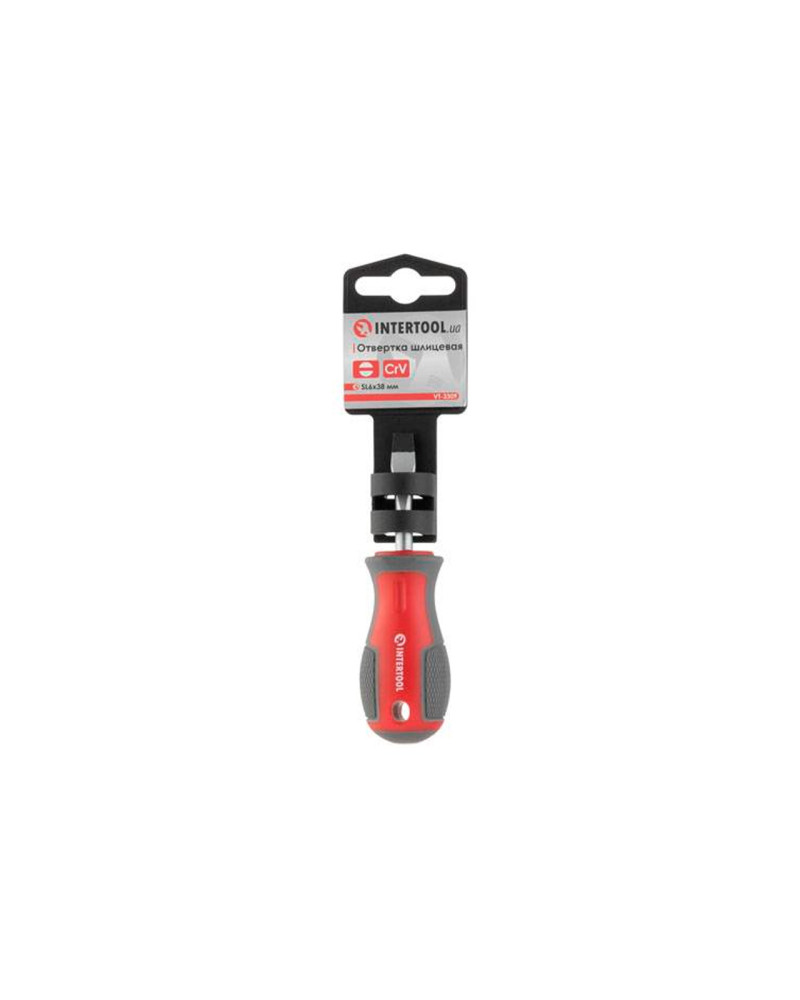Викрутка Intertool - SL6 x 38 мм Pro (VT-3309)