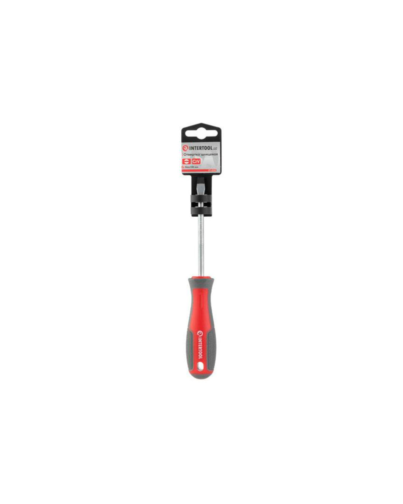 Викрутка Intertool - SL6 x 100 мм Pro (VT-3310)