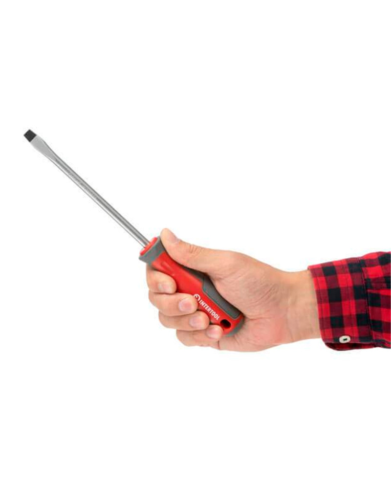Викрутка Intertool - SL8 x 150 мм Pro (VT-3312)