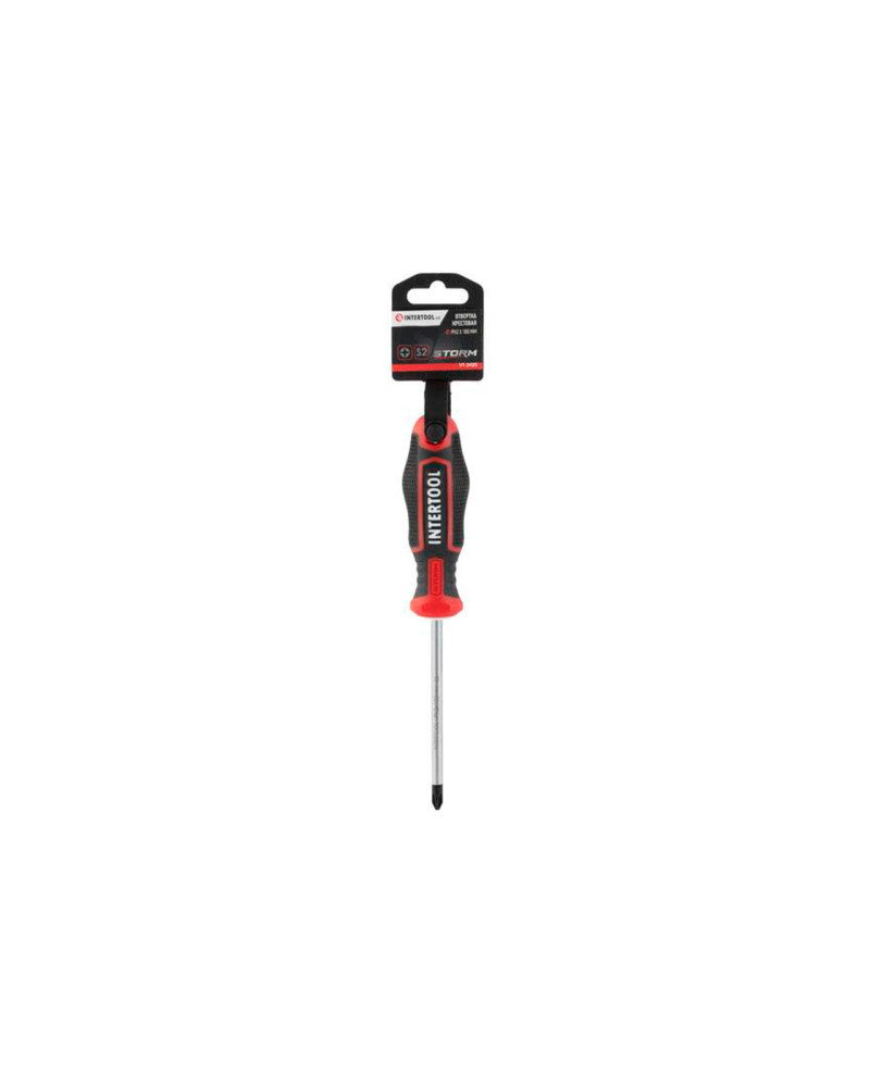 Викрутка Intertool - PH2 x 100 мм Storm (VT-3420)