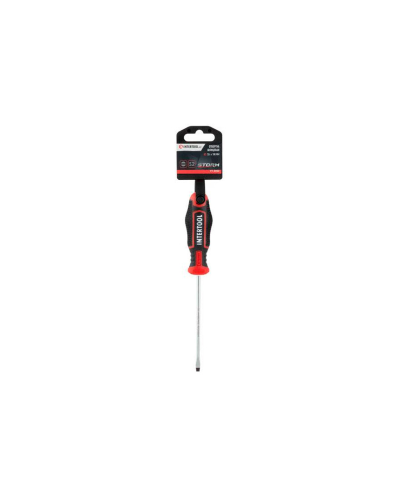 Викрутка Intertool - SL4 x 100 мм Storm (VT-3403)