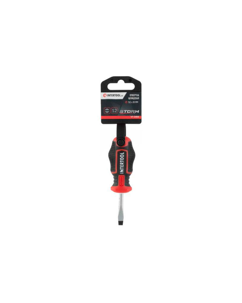 Викрутка Intertool - SL5 x 38 мм Storm (VT-3405)