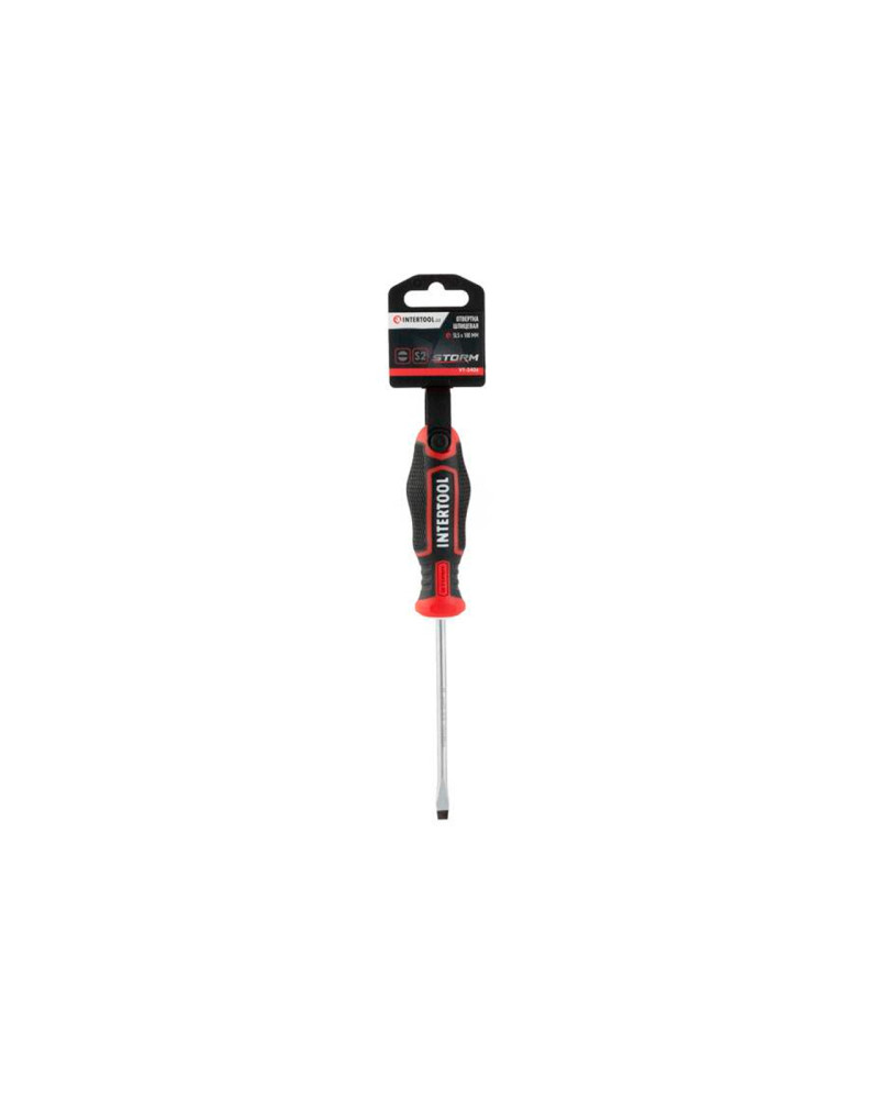 Викрутка Intertool - SL5 x 100 мм Storm (VT-3406)