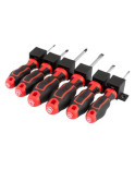 Набір викруток Intertool-Storm - PH0 x PH1 x PH2 x SL3 x SL5 x SL6 (6шт) (VT-3436)