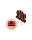 Набір викруток Intertool-Storm - PH0 x PH1 x PH2 x SL3 x SL5 x SL6 (6шт) (VT-3436)