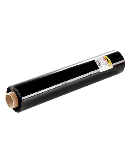 Стрейч плівка Unifix - 500 мм x 2,3 кг x 20 мкм Чорна (SP-50023B)