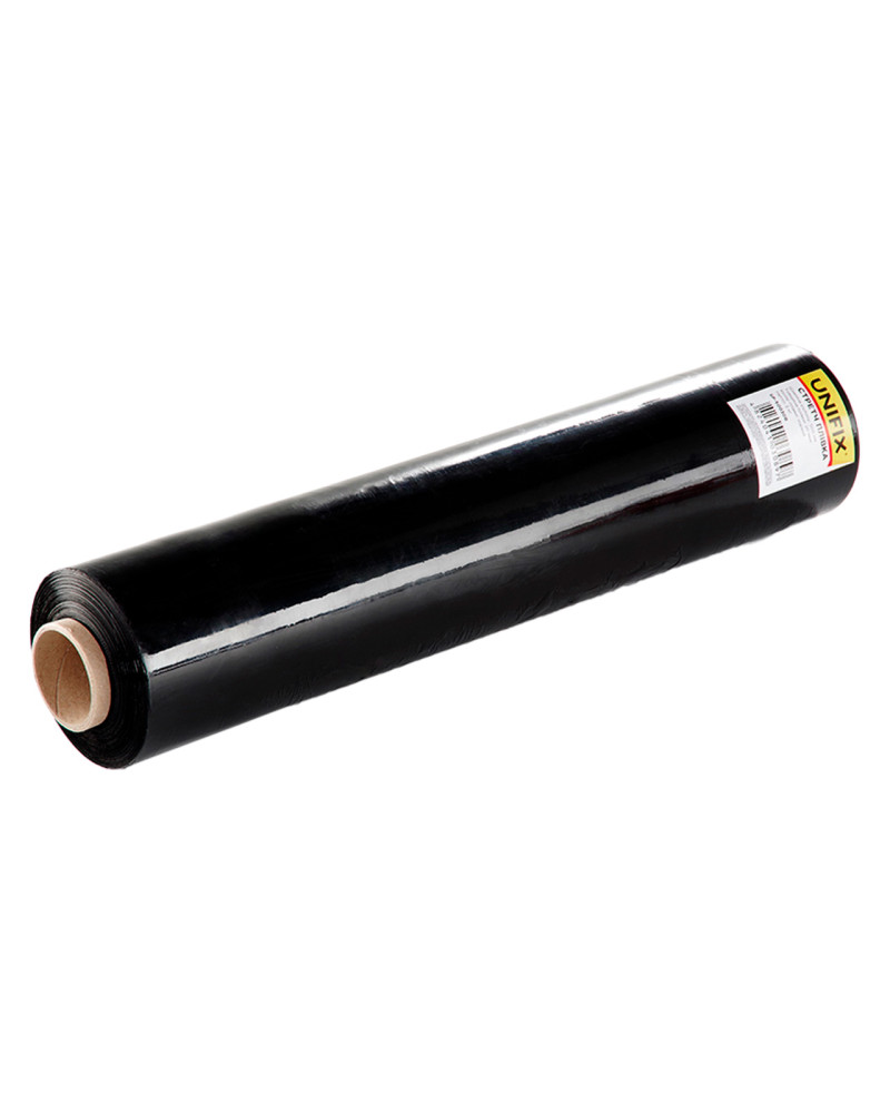 Стрейч плівка Unifix - 500 мм x 3 кг x 20 мкм Чорна (SP-50030B)