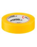 Стрічка ізоляційна Intertool - 10 м x 17 x 0,15 мм жовта (IT-0032)