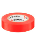 Стрічка ізоляційна Intertool - 15 м x 17 x 0,15 мм червона (IT-0040)