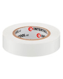 Стрічка ізоляційна Intertool - 15 м x 17 x 0,15 мм біла (IT-0043)