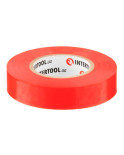 Стрічка ізоляційна Intertool - 20 м x 17 x 0,15 мм червона (IT-0050)