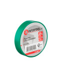 Стрічка ізоляційна Intertool - 20 м x 17 x 0,15 мм зелена (IT-0051)