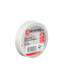 Стрічка ізоляційна Intertool - 20 м x 17 x 0,15 мм біла (IT-0053)