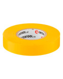 Стрічка ізоляційна Intertool - 25 м x 17 x 0,15 мм жовта (IT-0062)