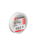 Стрічка ізоляційна Intertool - 25 м x 17 x 0,15 мм біла (IT-0063)