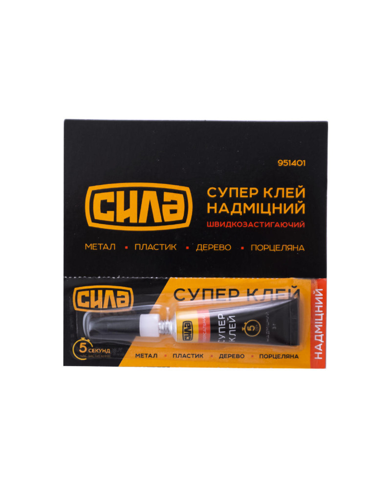 Супер клей Сила - 3г (951401)