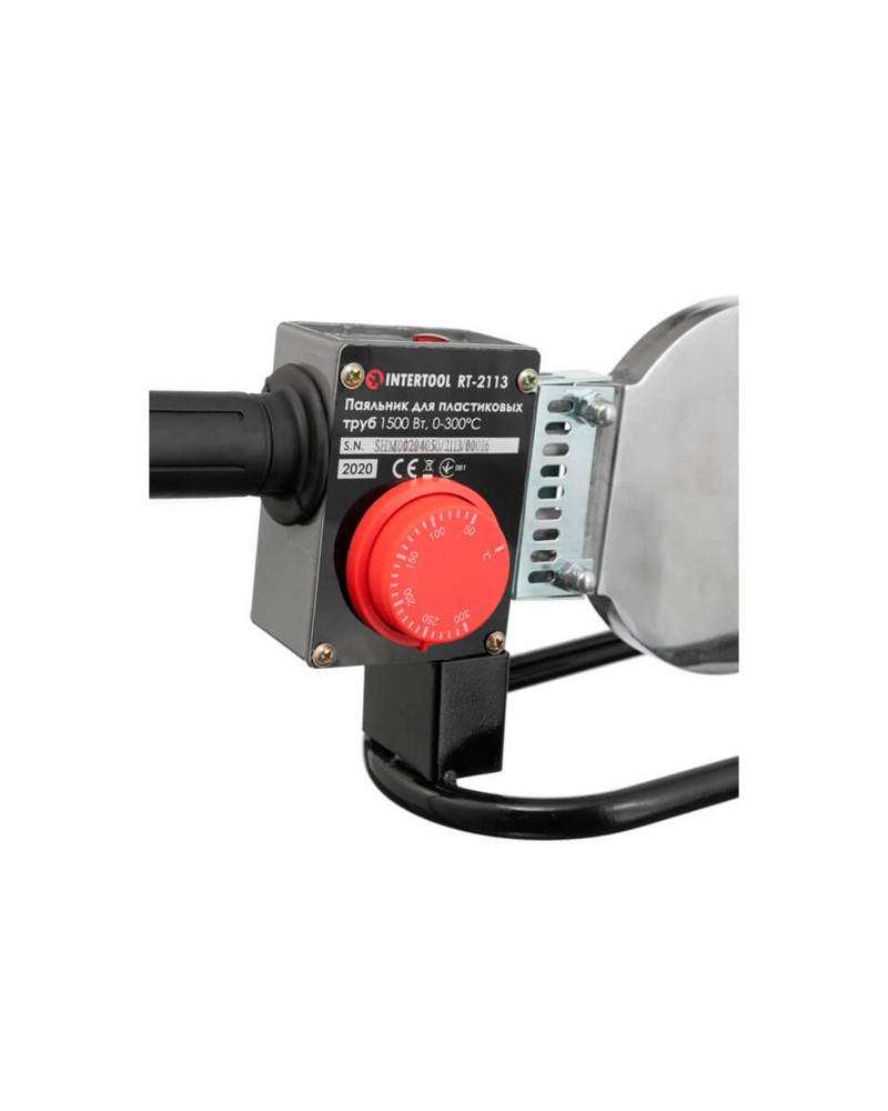 Паяльник пластикових труб Intertool - 1500 Вт x 75-110 мм (RT-2113)