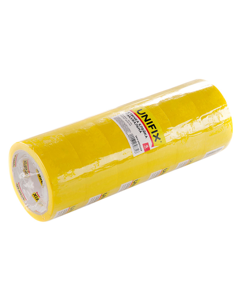 Скотч Unifix - 45 мм x 80 м x 40 мкм жовтий (SKY-5400266)