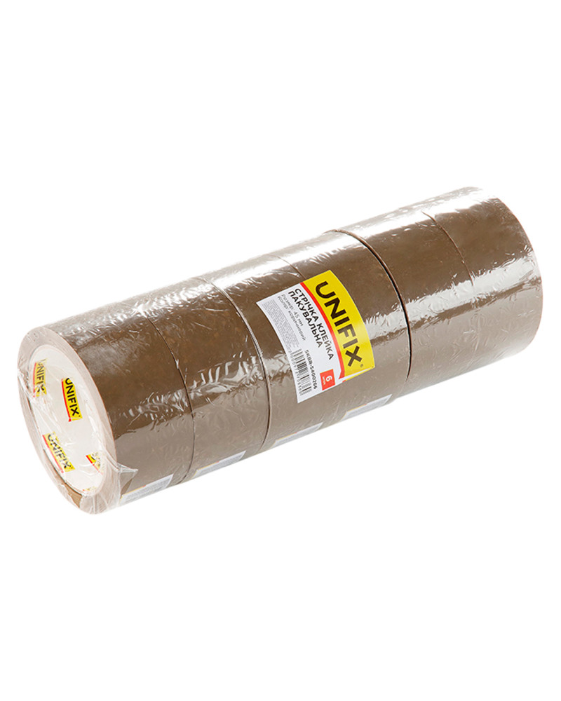 Скотч Unifix - 45 мм x 80 м x 40 мкм коричневий (SKBR-5400266)