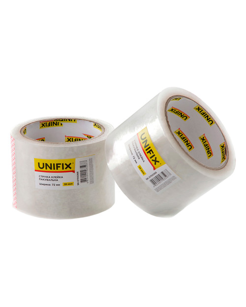 Скотч Unifix - 72 мм x 80 м x 40 мкм прозорий (SK-2700266)