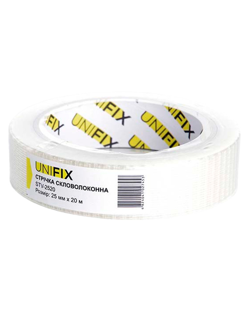 Стрічка стеклотканевая Unifix - 25 мм x 20 м (STV-2520)