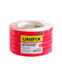 Стрічка двостороння Unifix - 12 мм x 5 м спінена біла (PN-1205W)