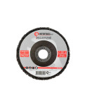 Диск зачистной спінений Intertool - 125 x 13 мм x P46 чорний (BT-0602)