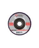 Диск зачистной спінений Intertool - 125 x 13 мм x P46 фіолетовий (BT-0603)