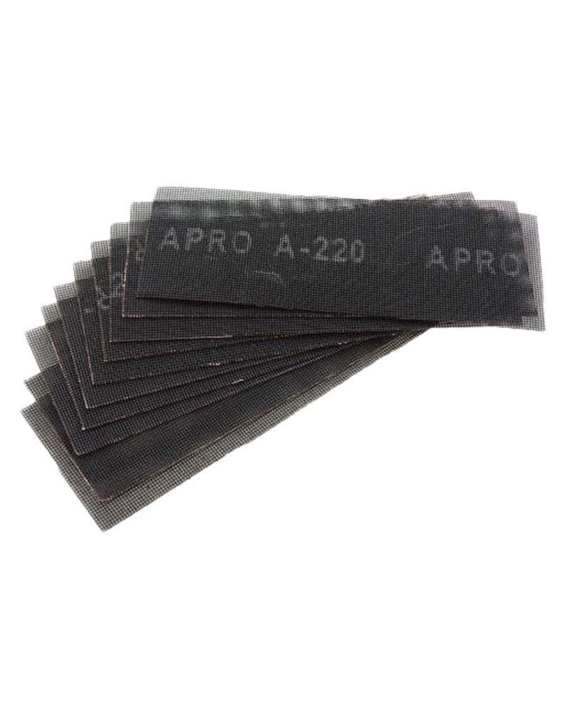Сітка абразивна Apro - 105 x 280 мм x Р220 (10 шт.) (828084)