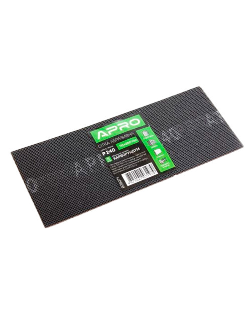 Сітка абразивна Apro - 115 x 280 мм x Р240 PRO (5 шт.) (828071)