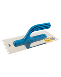 Гладилка нержавіюча Mastertool - 270 x 125 мм, зуб 6 x 6 мм (08-2826)