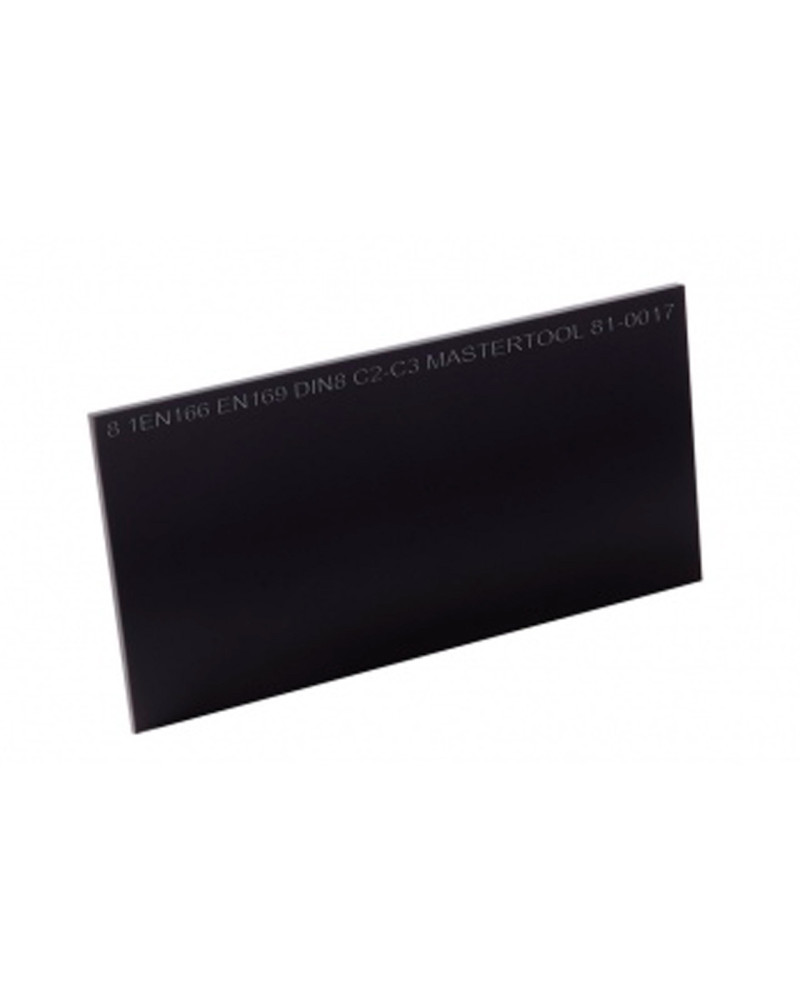 Скло захисне для зварювання Mastertool - 52 x 102 мм x С-2 (81-0017)