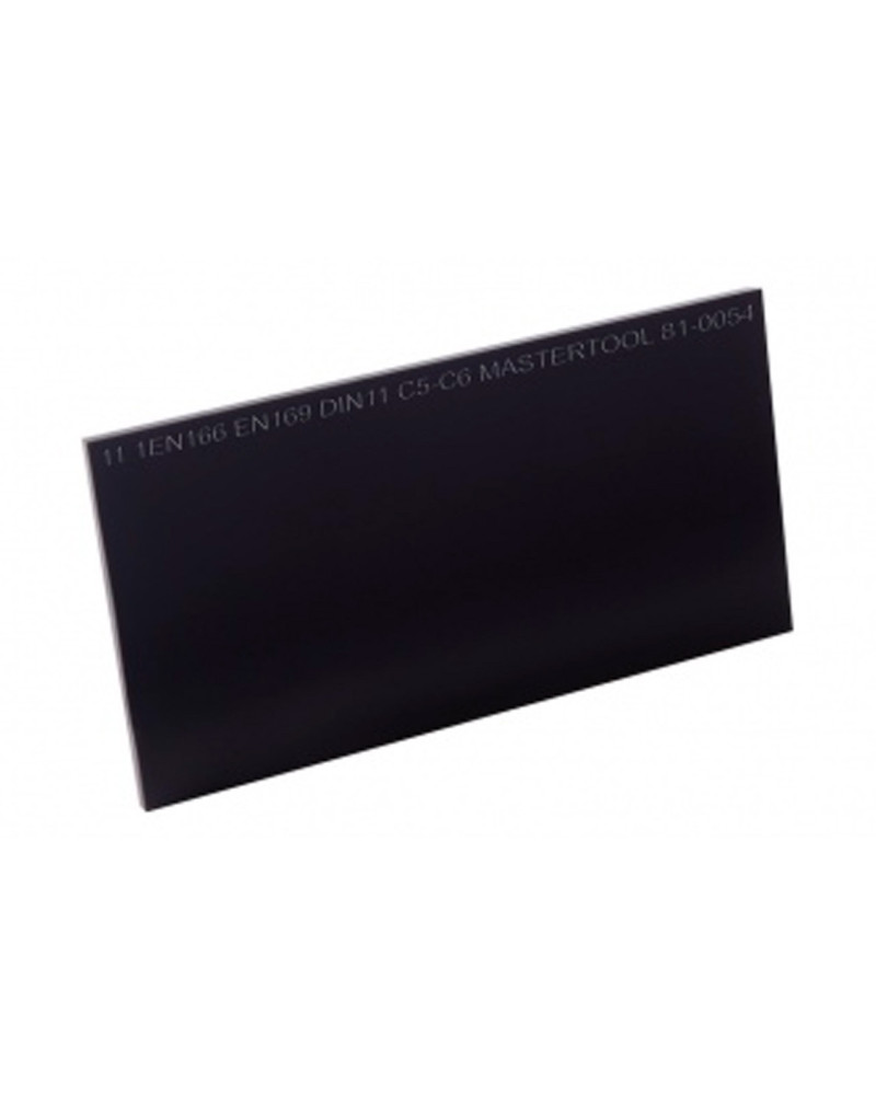 Скло захисне для зварювання Mastertool - 52 x 102 мм x С-5 (81-0054)