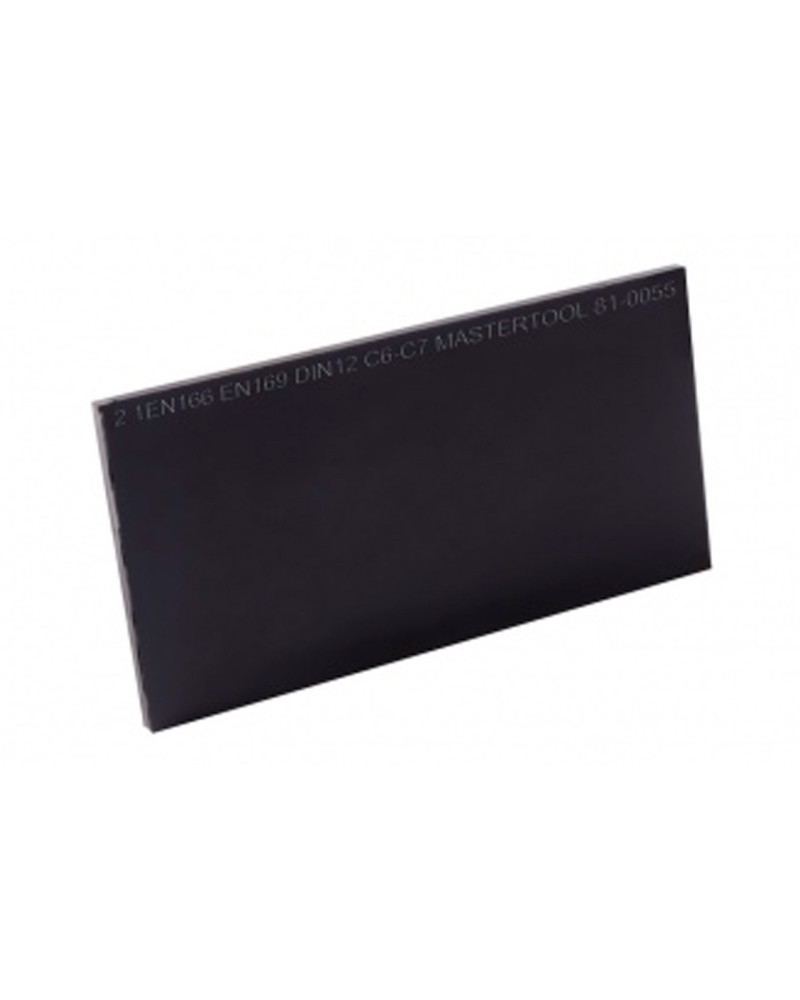 Скло захисне для зварювання Mastertool - 52 x 102 мм x С-6 (81-0055)