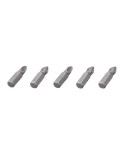 Біта Intertool - PZ2 x 25 мм Storm (5 шт.) (VT-0209)