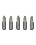 Біта Intertool - PZ2 x 25 мм Storm (5 шт.) (VT-0209)