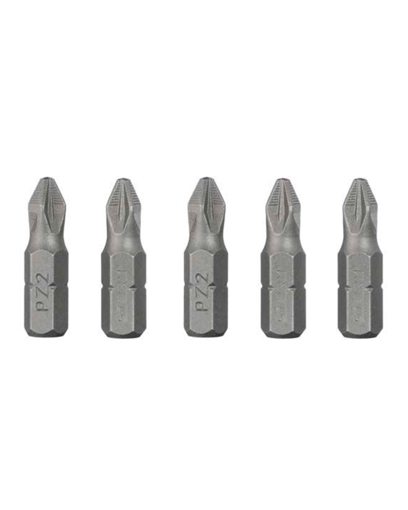 Біта Intertool - PZ2 x 25 мм Storm (5 шт.) (VT-0209)