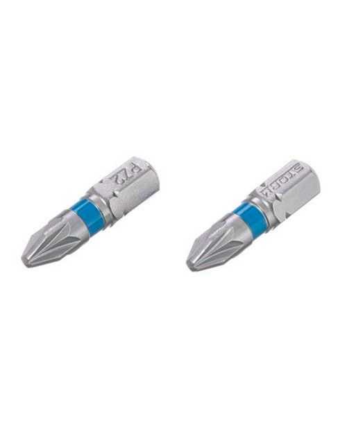 Біта Intertool - PZ2 x 25 мм Storm (2 шт.) (VT-0221)