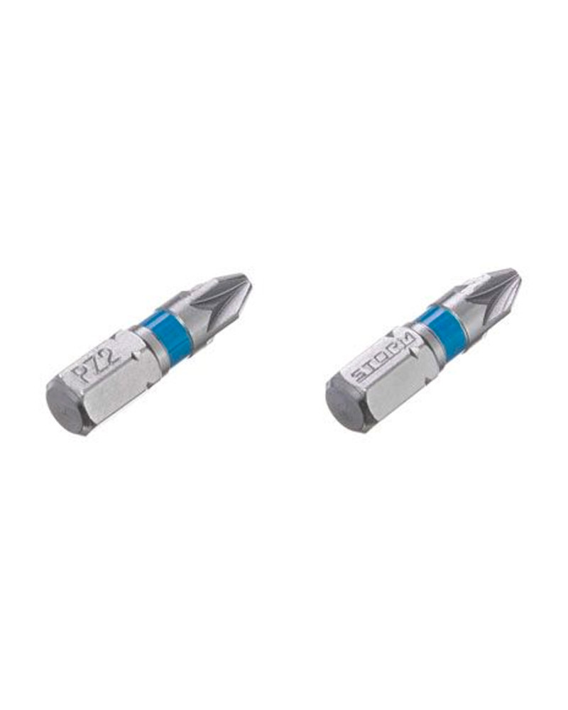 Біта Intertool - PZ2 x 25 мм Storm (2 шт.) (VT-0221)