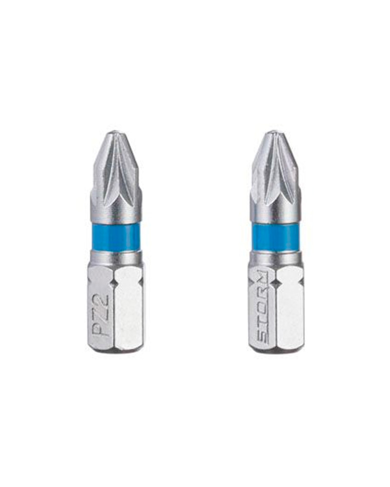 Біта Intertool - PZ2 x 25 мм Storm (2 шт.) (VT-0221)