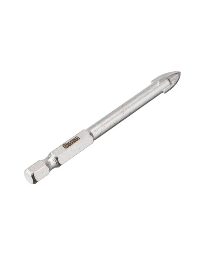 Свердло по склу та кераміці Intertool - 8 мм HEX (SD-0288)