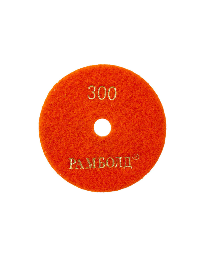 Круг алмазний шліфувальний Рамболд - 100 мм x P300 для сухої (100 x №300)