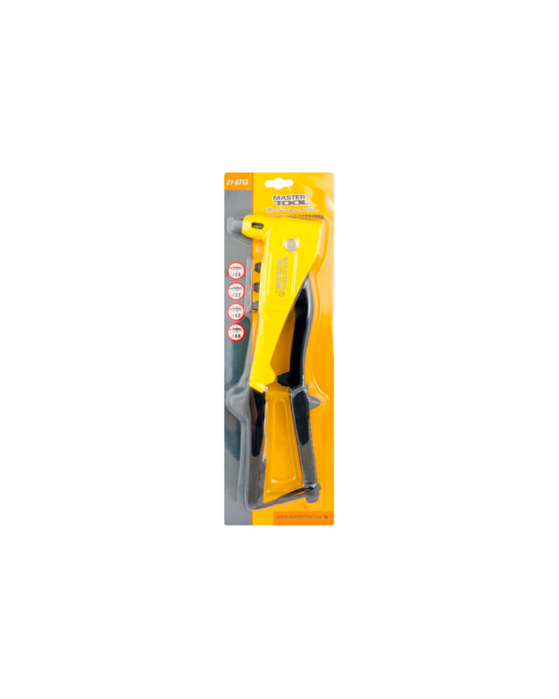 Пістолет для заклепок Mastertool - 240 x ø2,4 x 3,2 x 4 x 4,8 мм (21-0713)