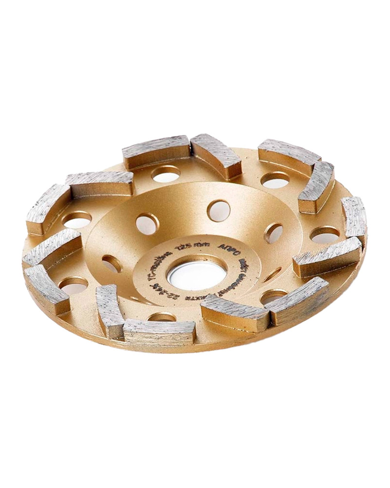 Чашка алмазна шліфувальна Apro - 125 мм 22-24% TC (830540)