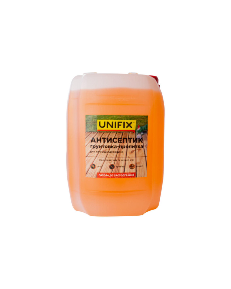 Антисептик грунтовка-просочення для обробки деревини Unifix - 10 кг (951130)