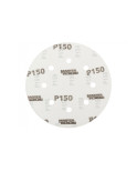 Коло шліфувальне на липучці Mastertool - 180 мм x Р150 з отворами (5 шт.) (08-1815-H)