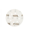 Коло шліфувальне на липучці Mastertool - 125 мм x Р150 з отворами (5 шт.) (08-2515-H)