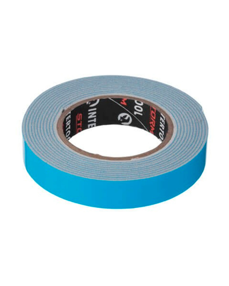 Стрічка двостороння Intertool - 12 мм x 2 м спінена Prof Fix Storm (KT-0820)